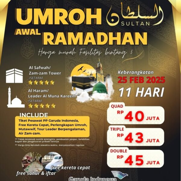 Umroh Awal Ramadhan