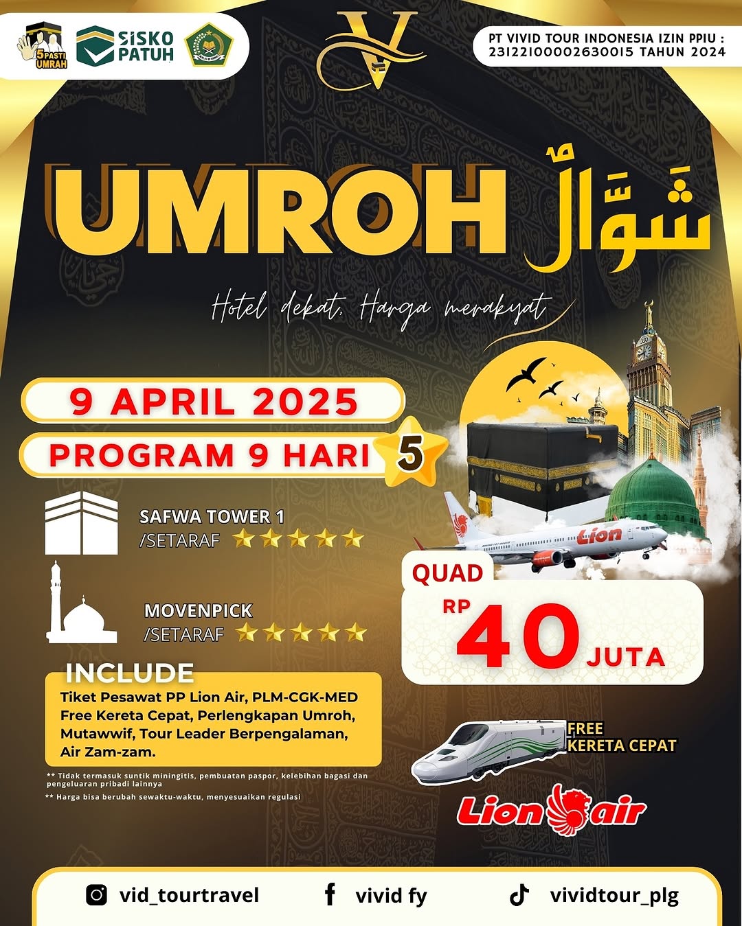 Paket Umroh Vivid Tour Indonesia (5)